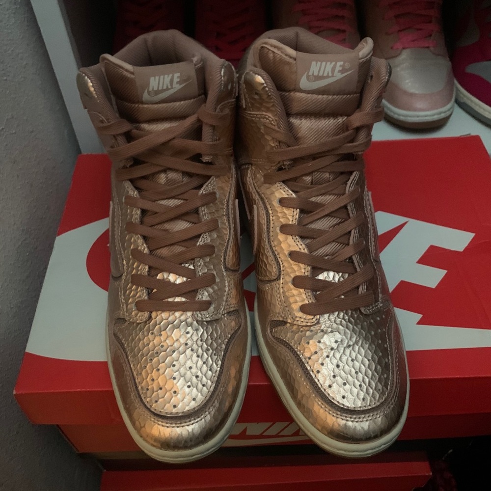 Nike Sky High dunks “wedge” sneakers
